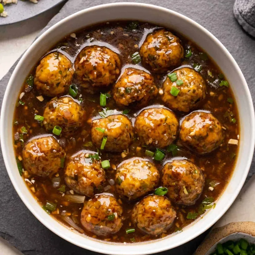 Veg Manchurian at India Taj