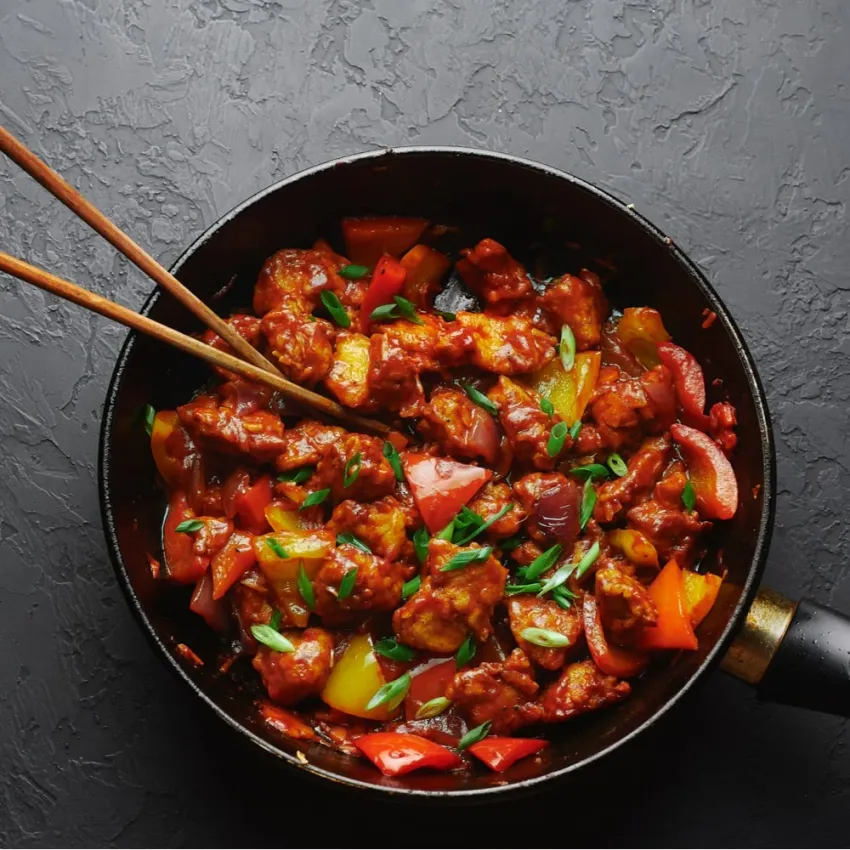 Chilli Chicken at India Taj