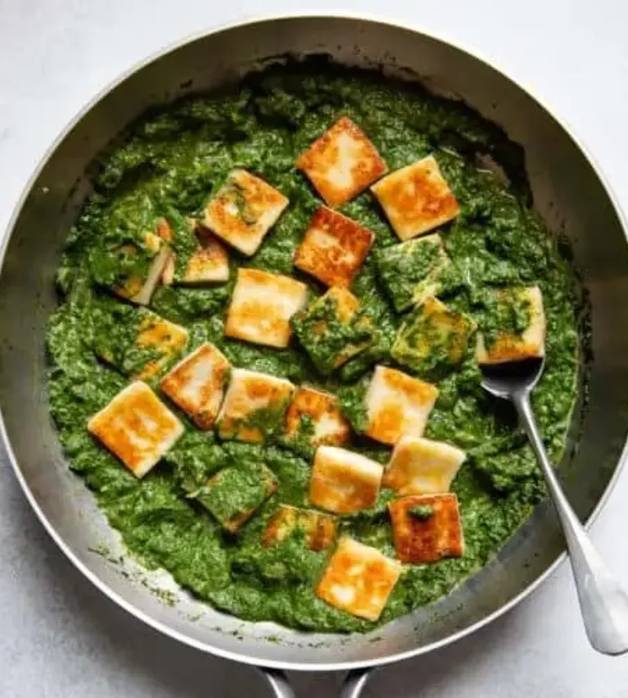 Palak Paneer at India Taj