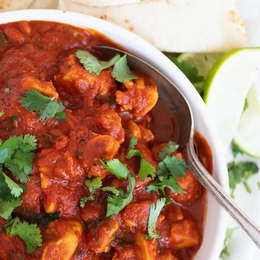 Chicken Curry at India Taj